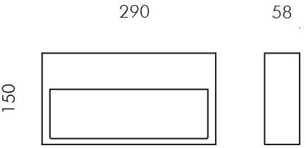 SIMES Настенный светодиодный стремянка Concrete sun-id-1352534 - Вид №3
