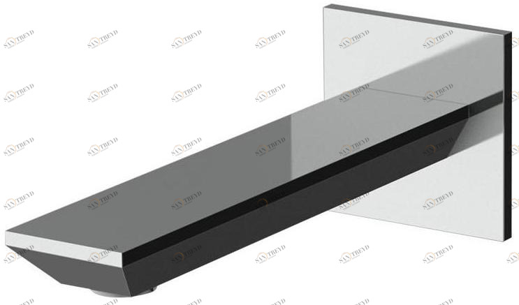 Rubinetterie Mariani Излив с настенной тарелкой Avenue 130av