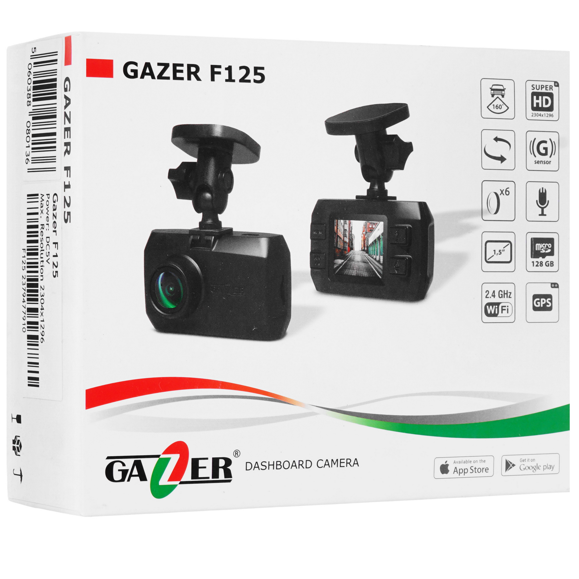 4876943 Видеорегистратор Gazer F125 STDN-0000313 - Вид №9