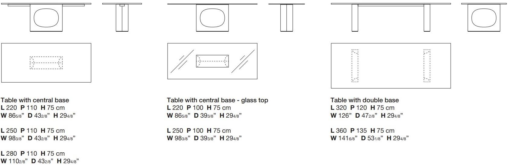Kristalia Прямоугольный стол для совещаний Holo sun-id-1513561 - Вид №4
