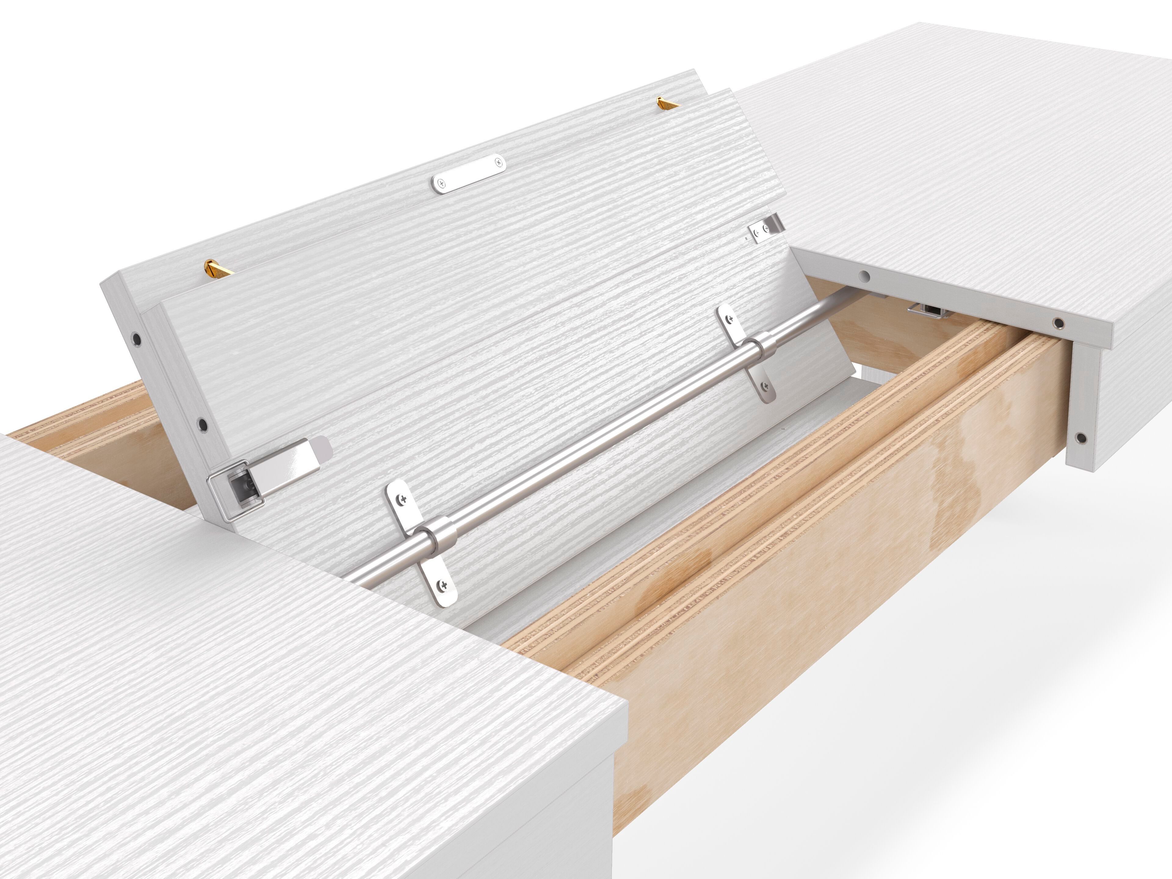 Выдвижная скамья из белого ясеня Mobili Fiver Rachele ARCH-00059237 - Вид №3