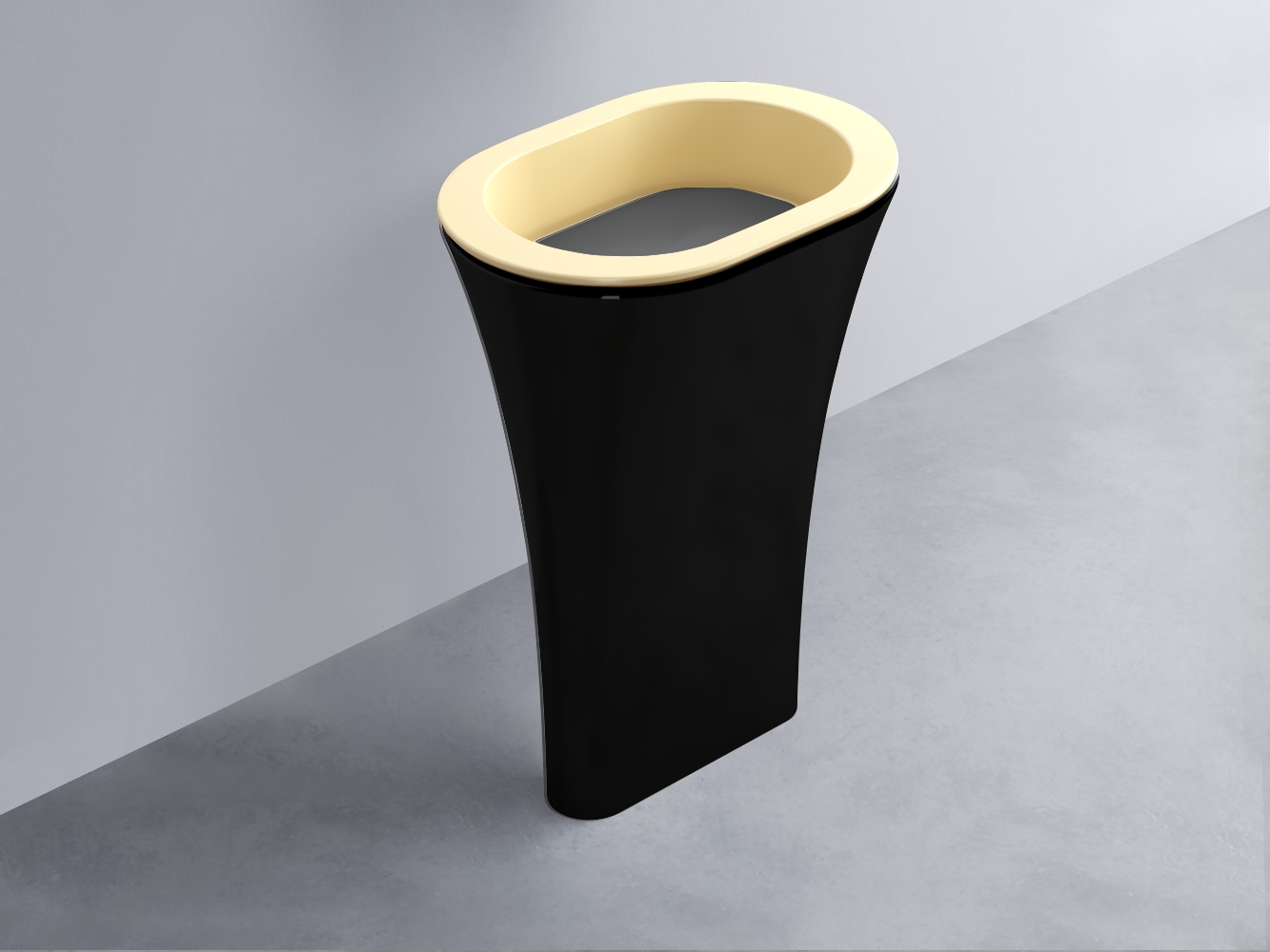 AMLA65-CN+AMPILO-CM+AMCOLO-N Раковина Amedeo Ovale отдельностоящая cielo Enjoy + Amedeo Ceramica Cielo