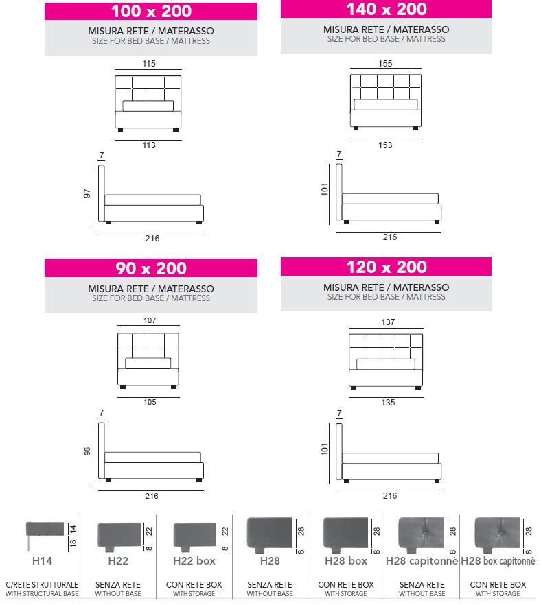 Twils Односпальная кровать с тафтинговым изголовьем Max capitonné sun-id-1398690 - Вид №2