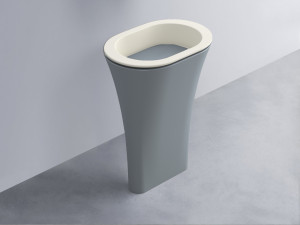 AMLA65-TL+AMPILO-BR+AMCOLO-BR Раковина Amedeo Ovale отдельностоящая cielo Enjoy + Amedeo
