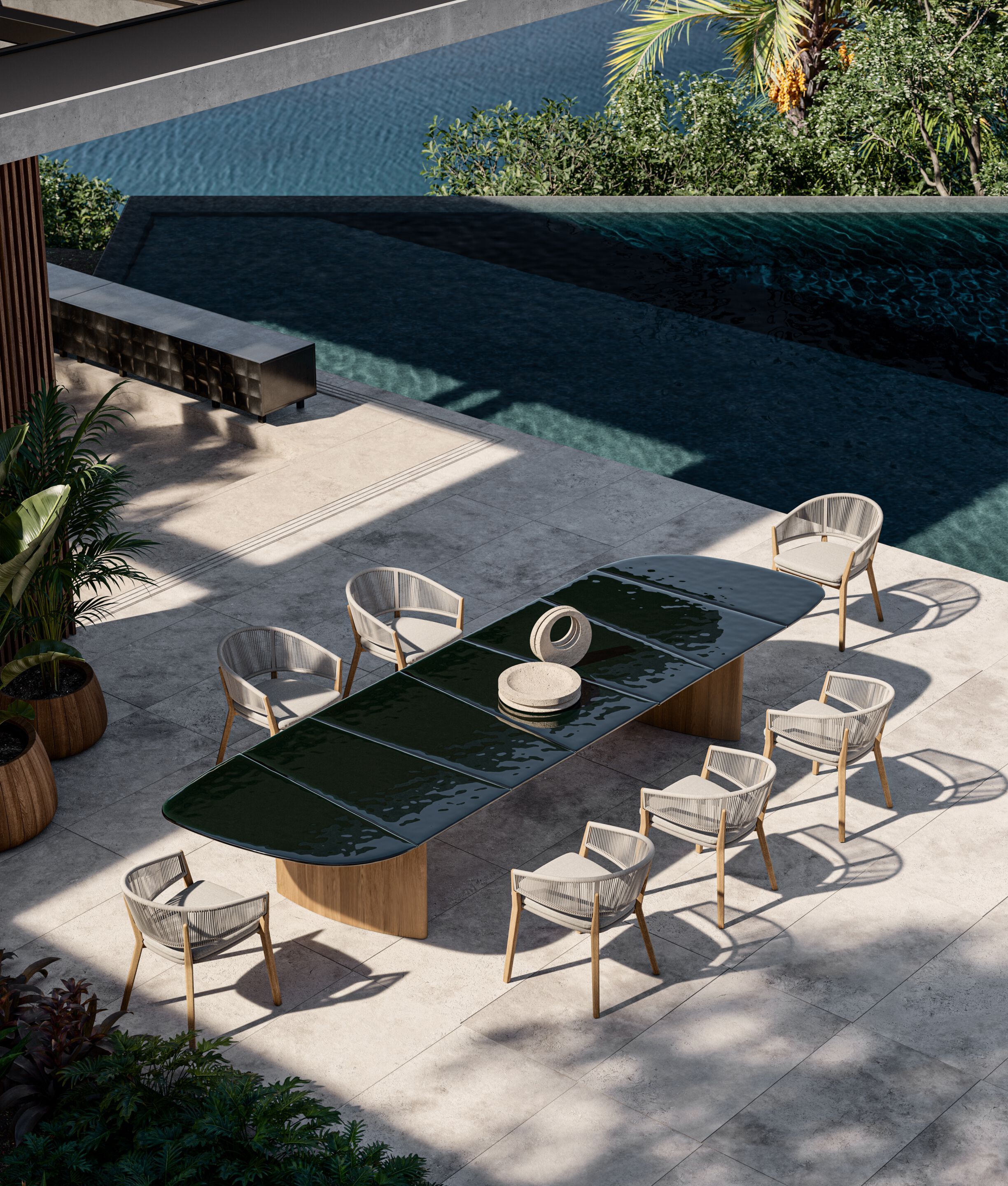 Садовый стул Batyline® с подлокотниками Royal Botania Carés ARCH-00031893 - Вид №12