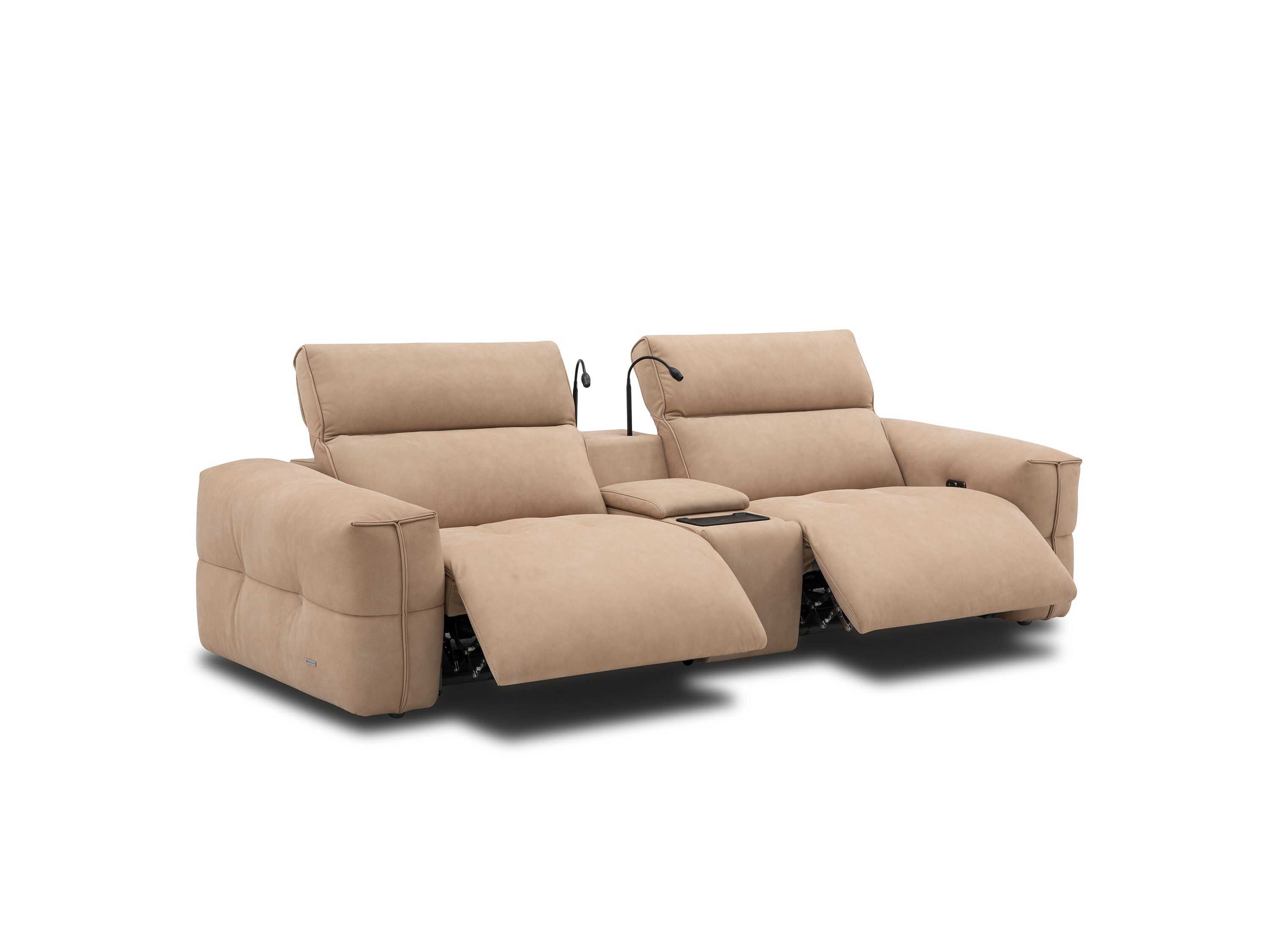 Кожаный угловой диван с электроприводом CAMPO DE' FIORI BLOOM ARCH-00109773 - Вид №10