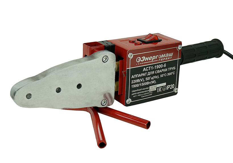 Сварочный аппарат для полипропиленовых труб Энергомаш АСТ1-1900-6 5335779 STDN-0045684