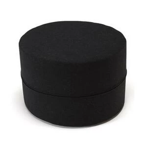 Пуф Deconstructed Ø62х40 см, черный