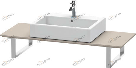 XL011C01414 X-Large Консоль для накладных раковин и встраиваемых умывальников Терра, декор Duravit