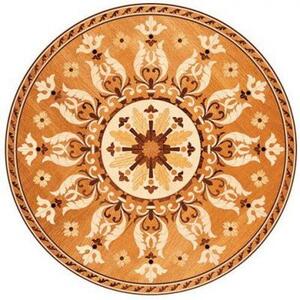 Художественный паркет Da Vinci Розетка 26-167 Дуб Селект (Гладкая) х1000диаметр мм.