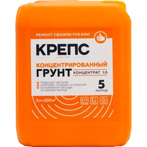 Грунтовка концентрат Крепс 5 л