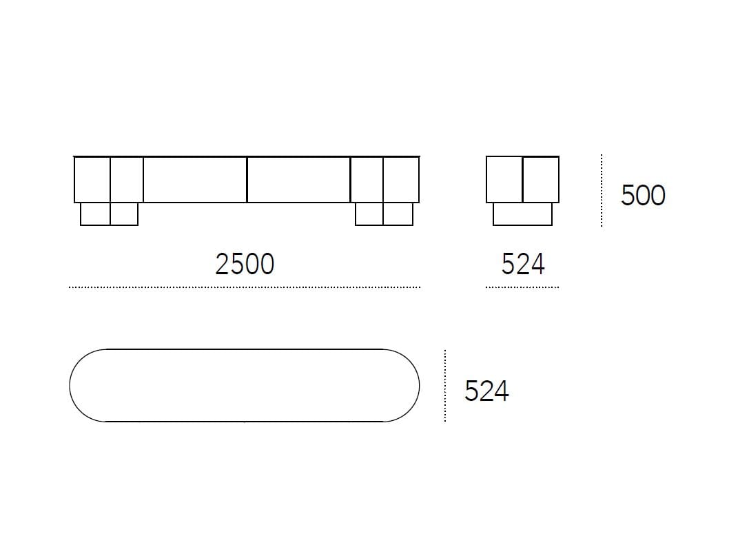 Окрашенный металлический шкаф для телевизора Ronda Design Asteria ARCH-00129104 - Вид №4
