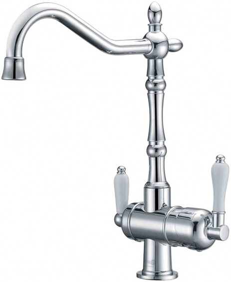 Смеситель ZorG Clean Water ZR 326 YF для кухонной мойки, хром