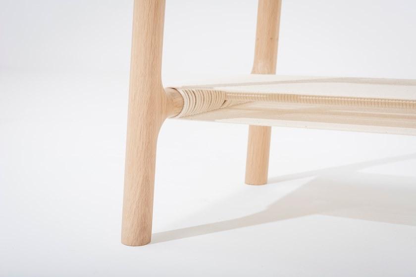 Gazzda Прямоугольный журнальный столик из дерева и стекла Fawn 08c - Вид №2