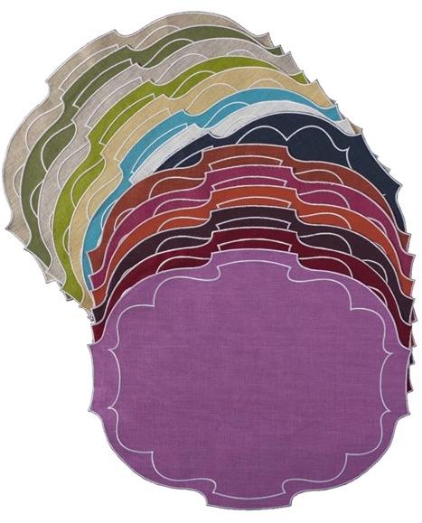 La Gallina Matta Салфетки из льна Parentesi oval sun-id-1416002 - Вид №1