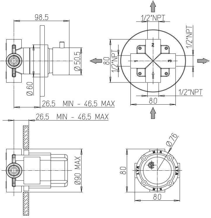 Jacuzzi 0SU00709JA01  - Вид №2