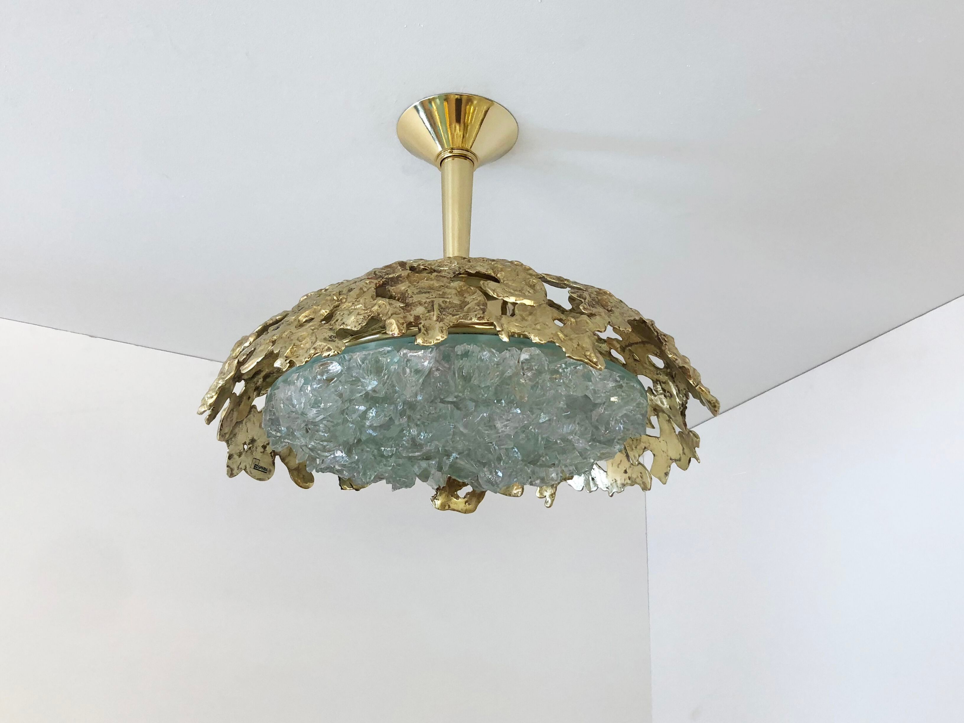 Потолочный светильник из латуни и стекла GASPARE ASARO Etna ARCH-00007534 - Вид №2