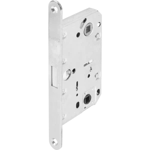 Защёлка под фиксатор 50-96, 196x195x18 мм, магнит, цвет никель матовый