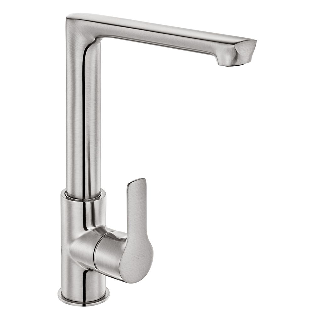 102518043  Смеситель для раковины Luna - имитация нержавеющей стали Eca 