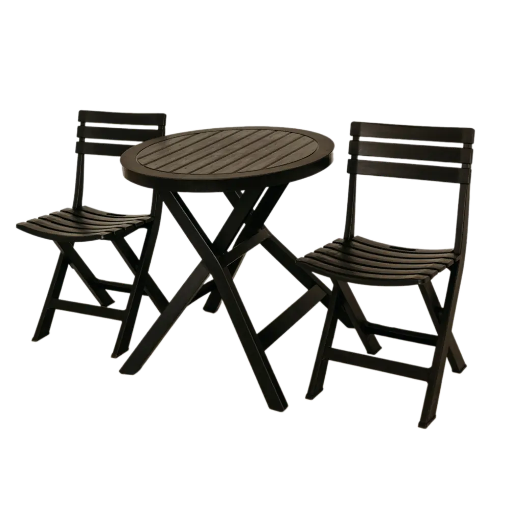 Набор садовой мебели для отдыха Марсель пластик графит Santreyd STLM-2192660 - Вид №1