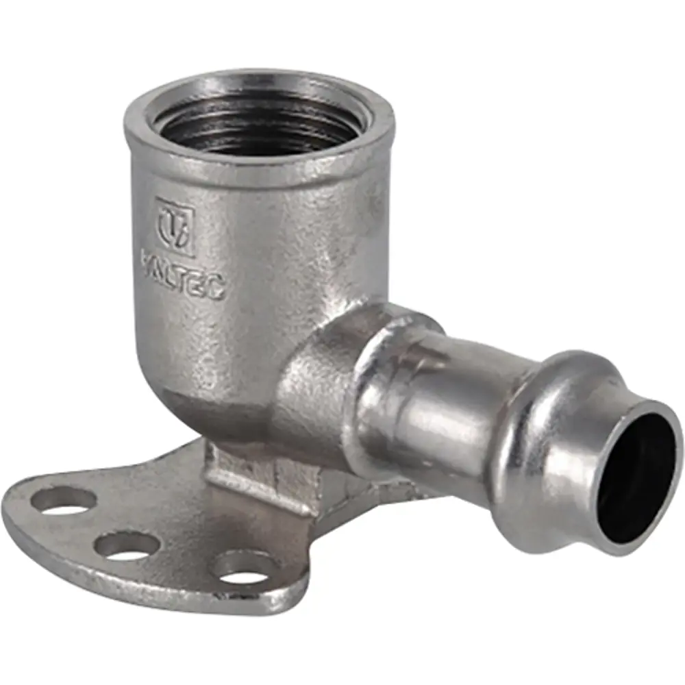 Водорозетка Valtec 1/2"x22 мм ВР нержавеющая сталь 82575887 STLM-2149826  - Вид №2