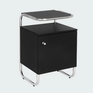 Тумба с металлическими ножками черная Bauhaus WOODI  00-3965954 Черный