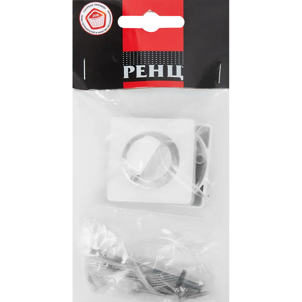 Накладка фиксатор цвет белый/хром Santreyd STLM-2151553 - Вид №3