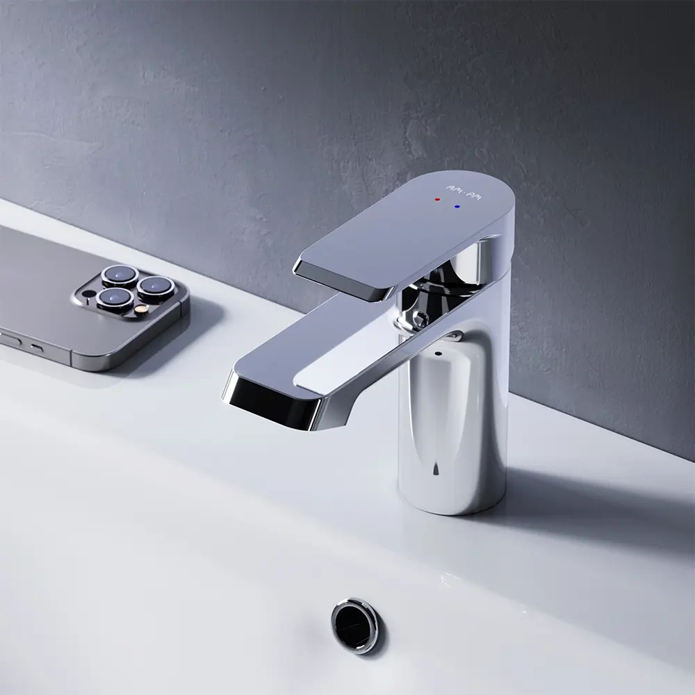 Смеситель AM.PM Flash для раковины с верхним рычагом 86406010 STLM-0967433 - Вид №12