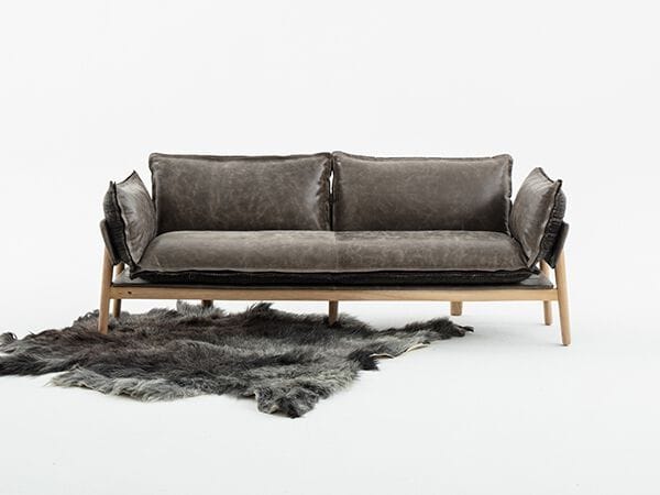 Кожаный диван Як KVN Design Furniture Nomadic ARCH-00051434