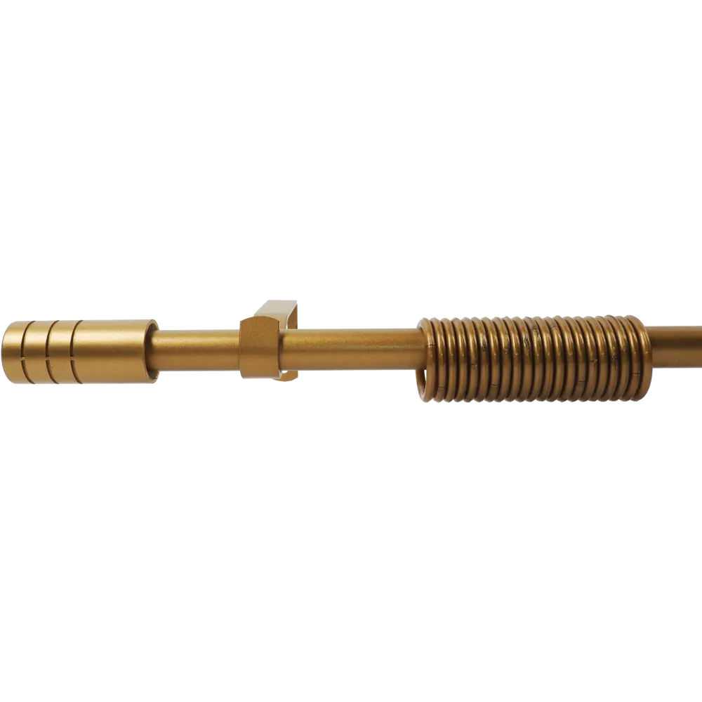 Карниз однорядный Цилиндр раздвижной 160-300 см цвет матовое золото 18593650 STLM-2212319 Santreyd  - Вид №1