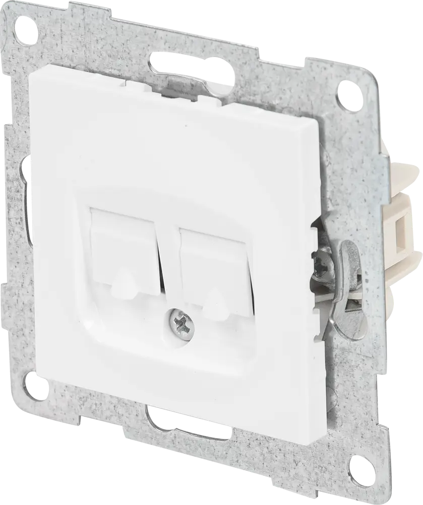 Встраиваемая розетка GUSI Electric Ugra для интернета и телефонии 83864413