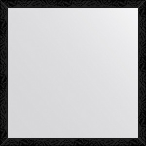 BY 7484 Зеркало в багетной раме - черные дюны 32 mm EVOFORM Definite