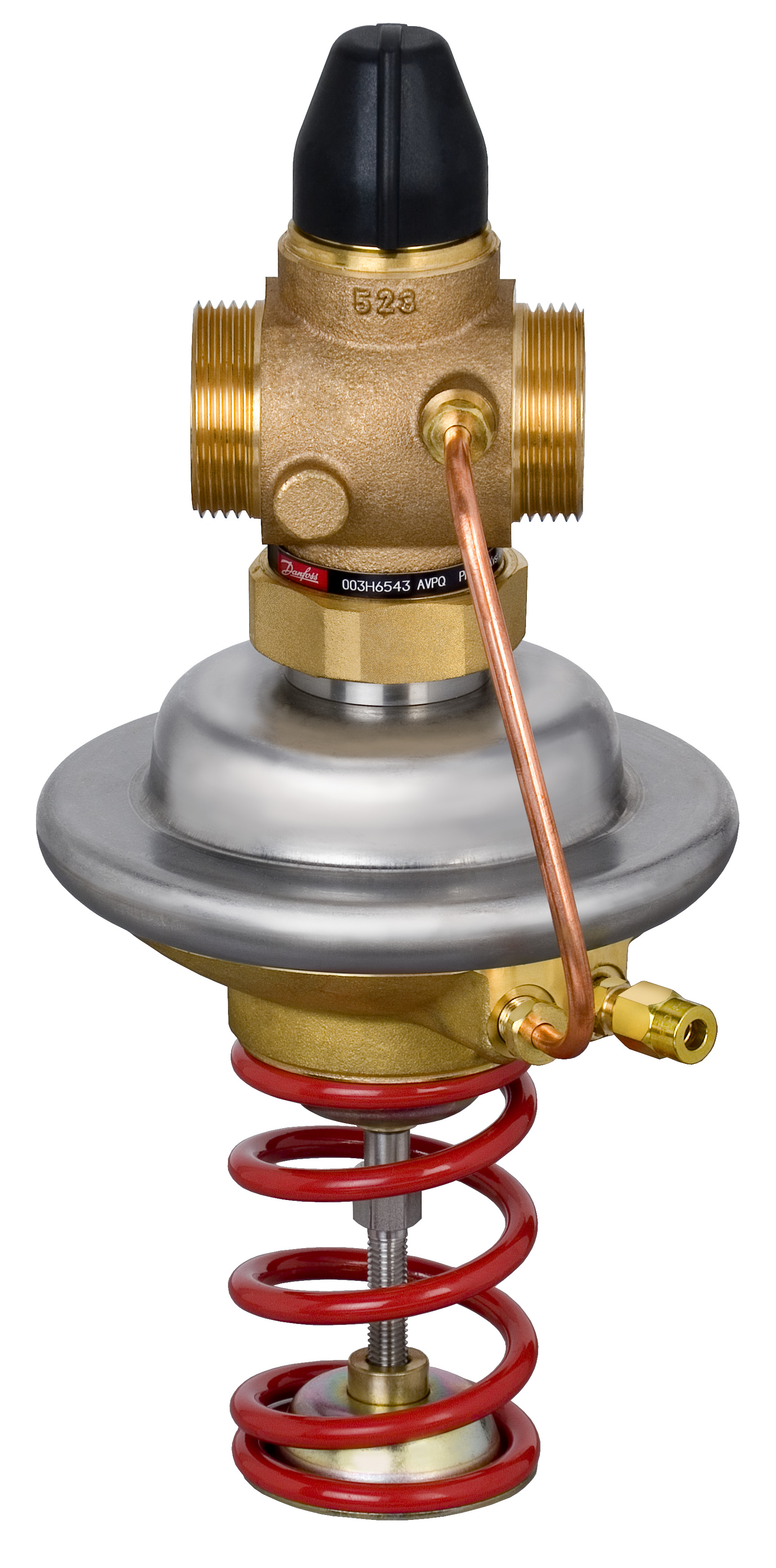 Danfoss Регулятор перепада давления AVPQ для монтажа на обратном трубопроводе РПД AVPQ PN25 40/16 0,3-2/0,2/рез./обр 003H6545  - Вид №16