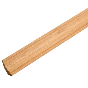 Плинтус деревянный 10x30x2400 мм осина