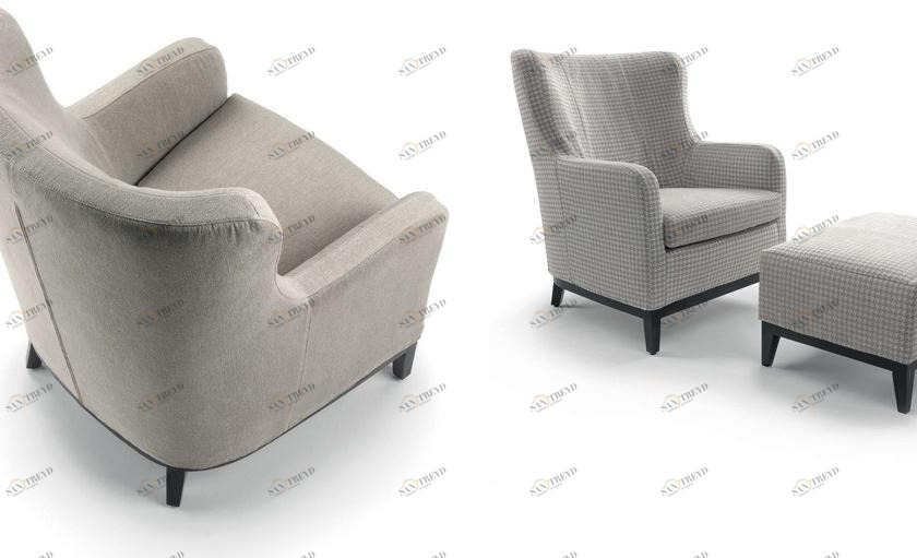 Marac Кресло Bergere с обивкой из резины в классическом стиле Ducale sun-id-1497972