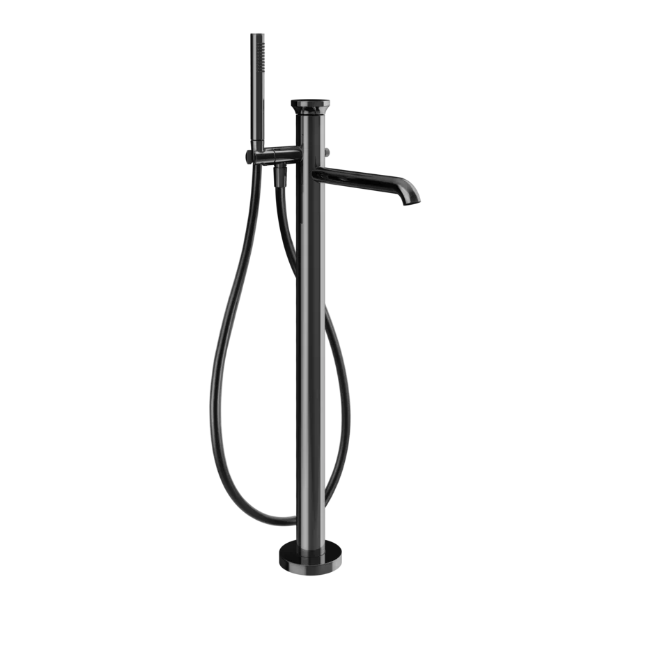 Смеситель для ванны 66028 706 Gessi Origini ЧЕРНЫЙ МЕТАЛЛ PVD 66028706