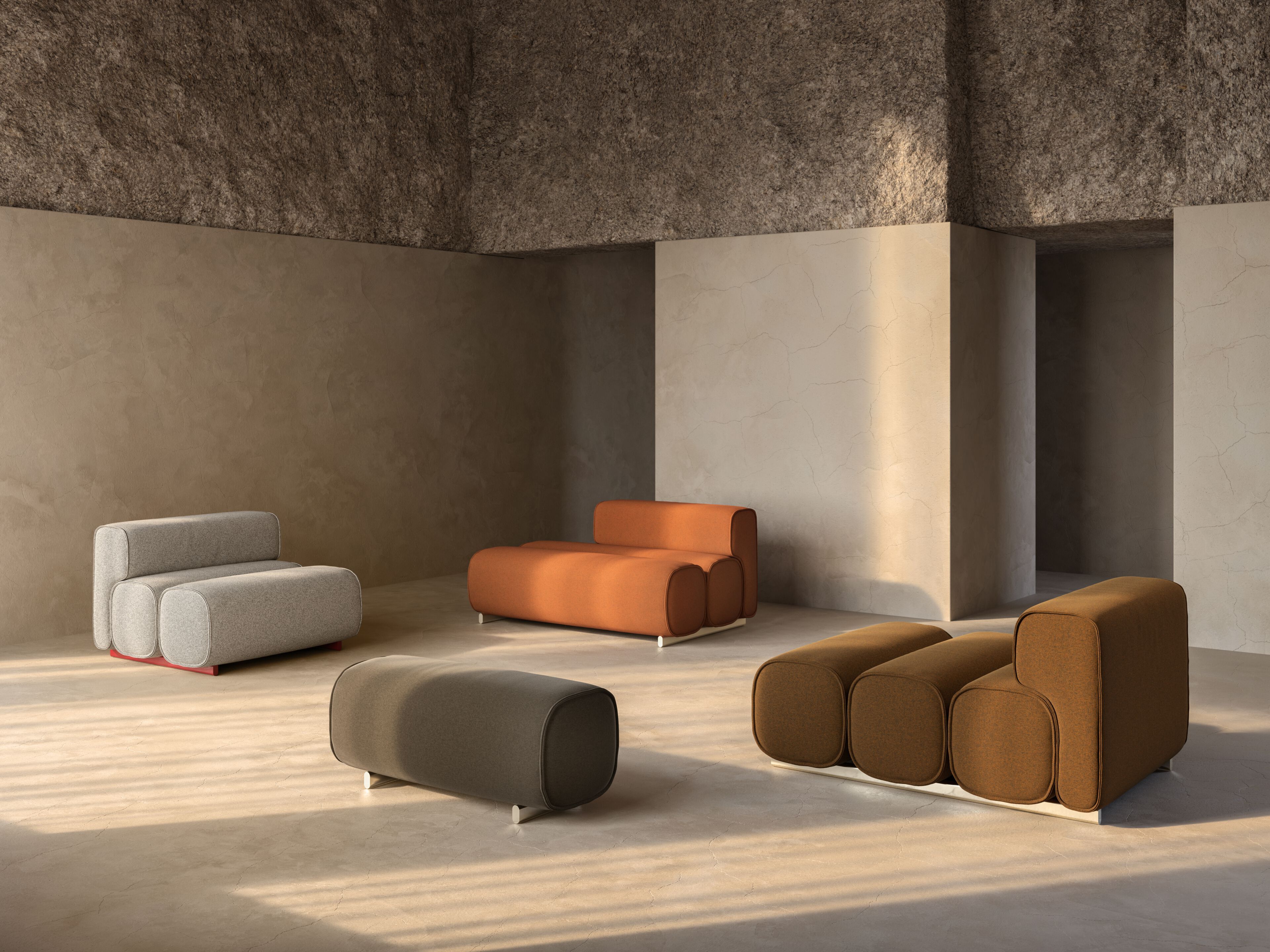 Съемное кресло из ткани Desalto Unlimited ARCH-00085367 - Вид №4