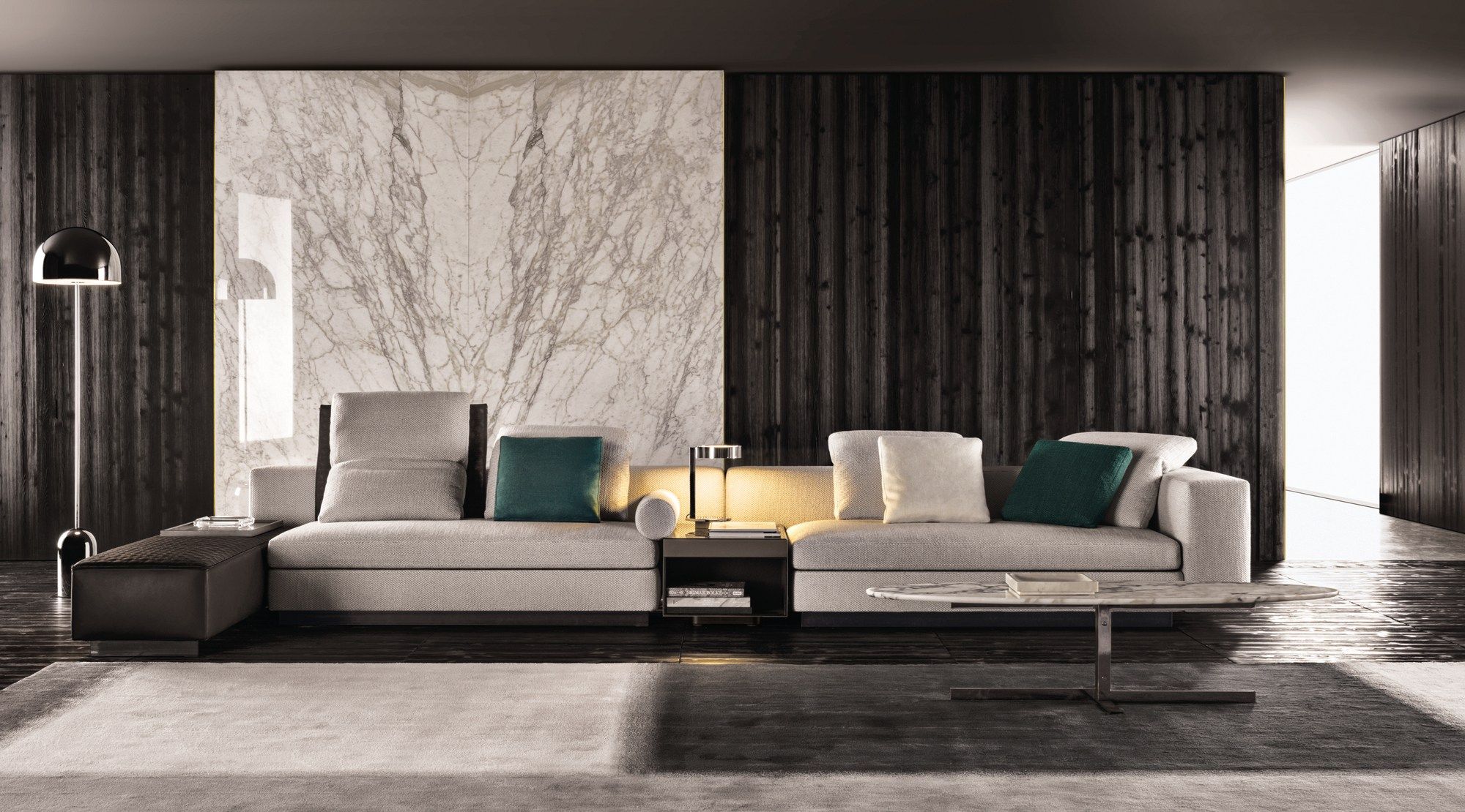 Модульный тканевый диван Minotti ARCH-00045463 - Вид №7