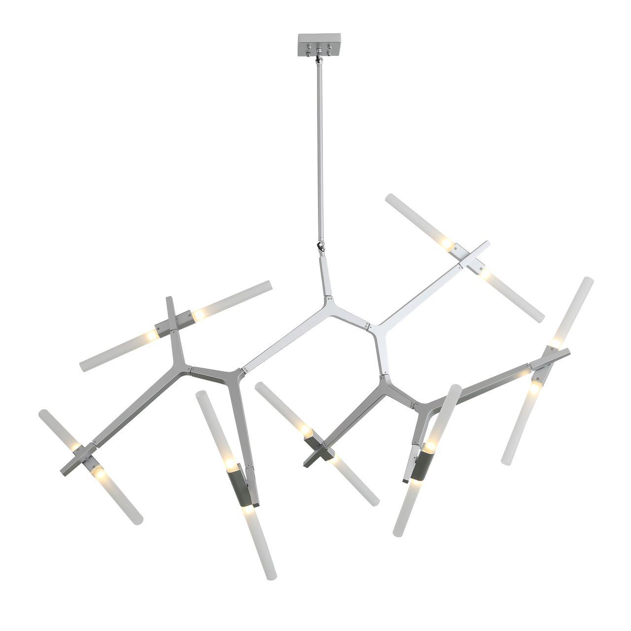 Подвесная люстра ST Luce Laconicita SL947.102.14 белая ST LUCE ДИЗАЙНЕРСКИЕ, LACONICITA 220625 Белый  - Вид №3