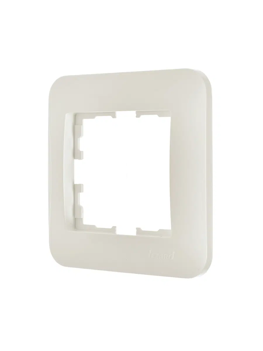 ASTI Рамка 1-ая горизонтальная б/вст жемчужно-белый перламутр LEZARD 7081-3000-146 - Вид №3