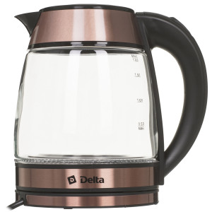 9233362 Электрочайник DELTA DL-1120 коричневый