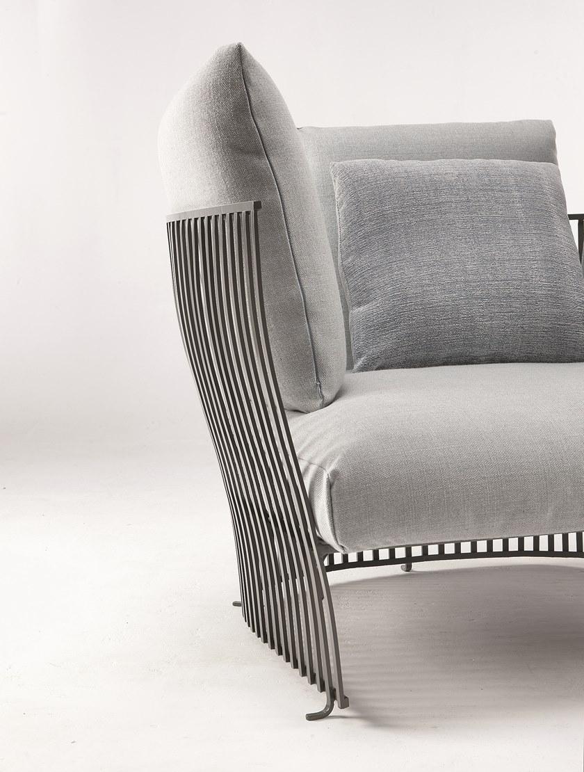 Ethimo Садовое кресло из ткани и алюминия с подлокотниками Venexia sun-id-1392039 - Вид №8