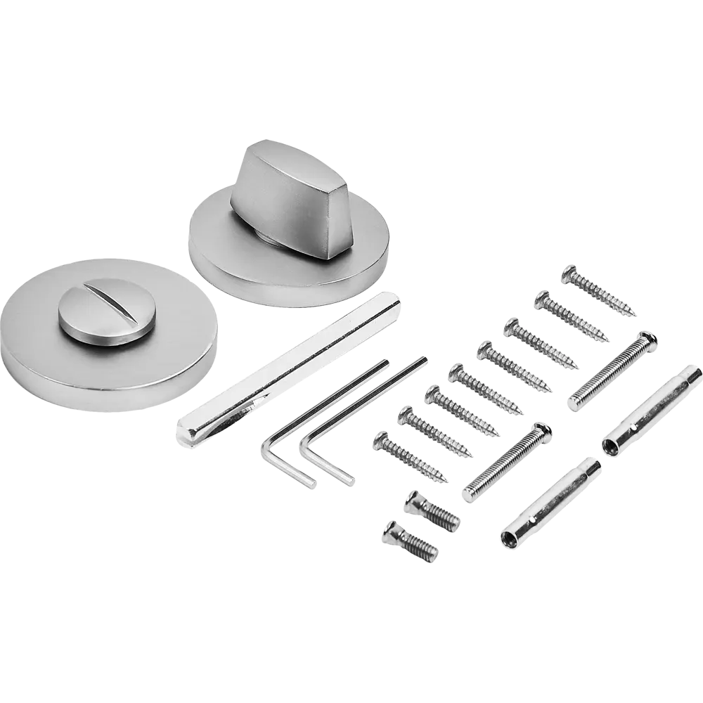 Фиксатор дверной ARMEX с замком для ванной и туалета 89355730 STLM-0900696 - Вид №1