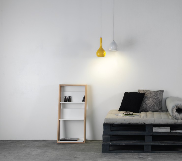 Ex.T Storage Lean Small Стеллаж из дуба и алюминия EXLEANSMALLROV  - Вид №6