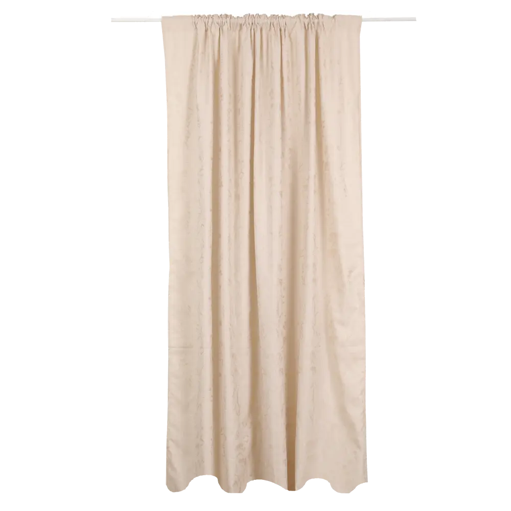 Штора на ленте Inspire Areya 160x280 см цвет бежевый 83562023 STLM-2102138  - Вид №1