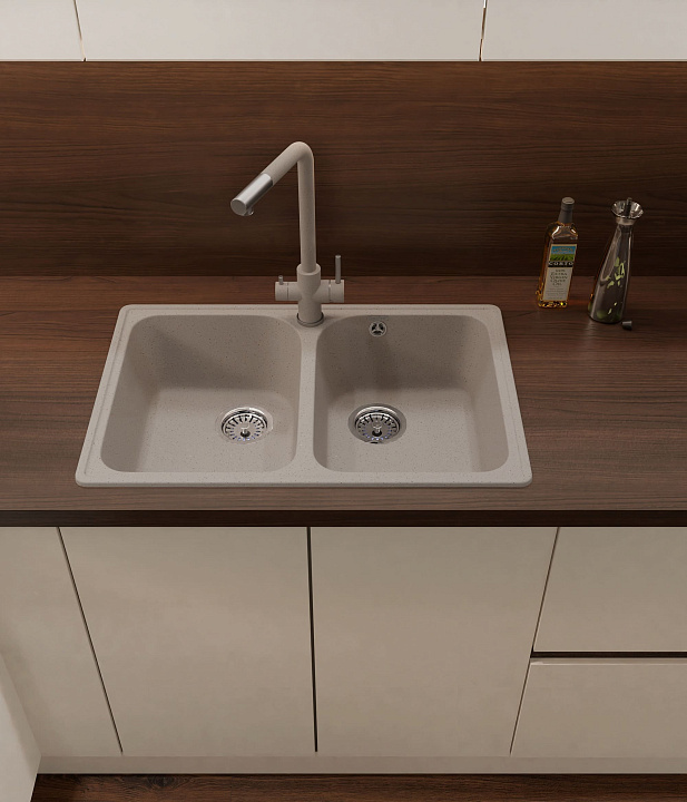 Кухонная мойка Кварц QUARZ S428 GranFest 15-S428 - Вид №4