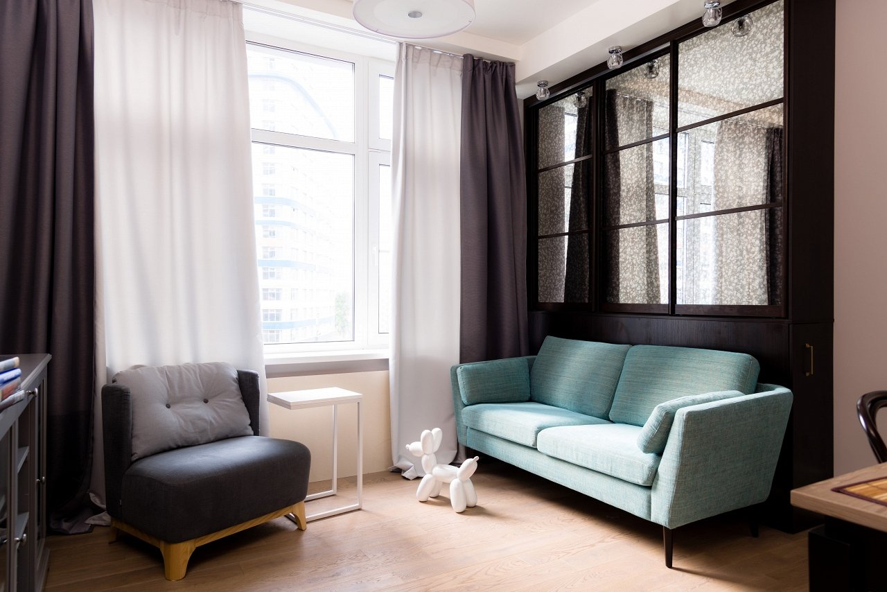 Диван Mynta двухместный прямой бирюзовый SITS MYNTA 192210 Голубой  - Вид №8