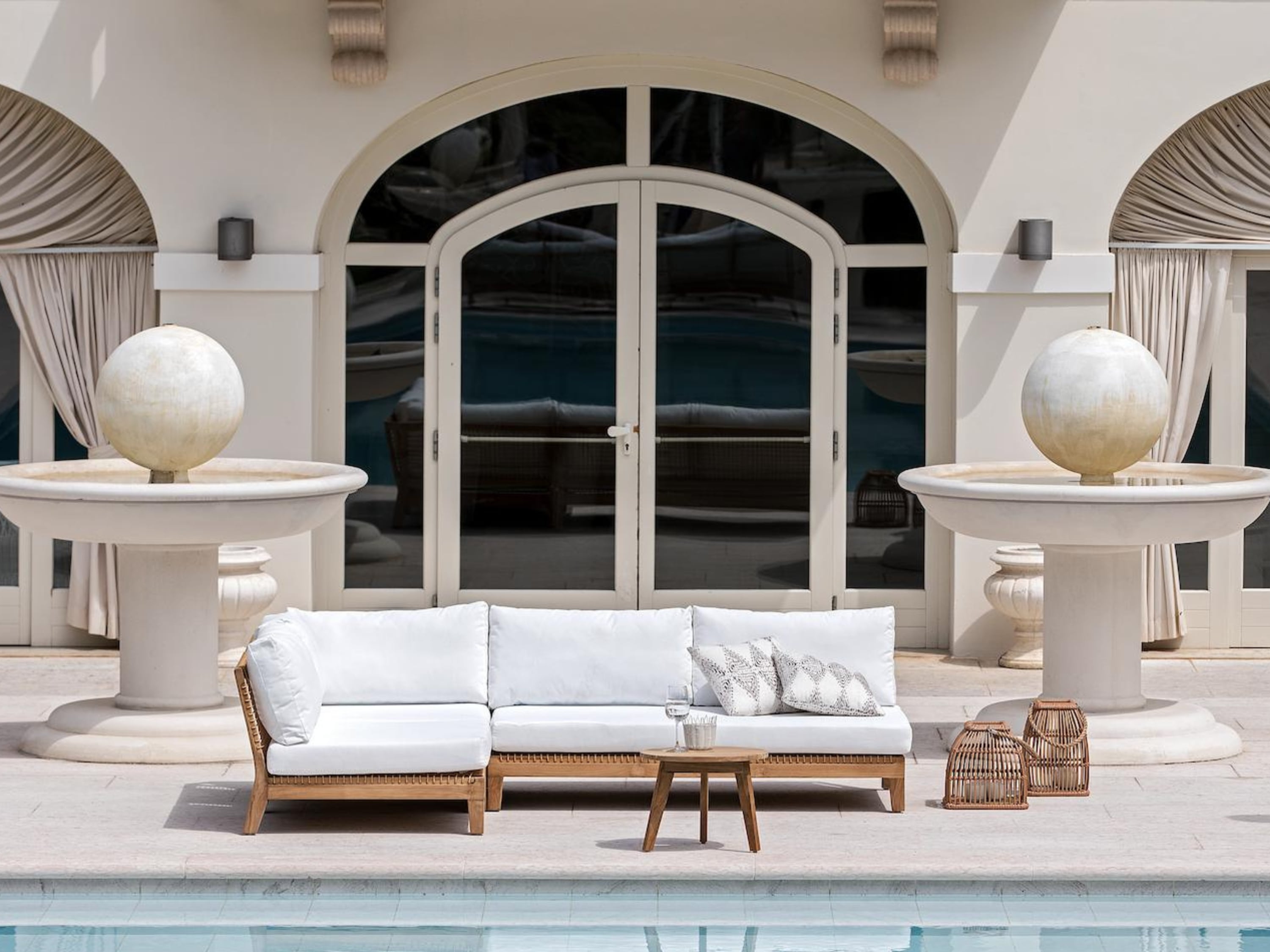 Угловое садовое кресло из ткани cbdesign Vienna Modular ARCH-00115522 - Вид №6