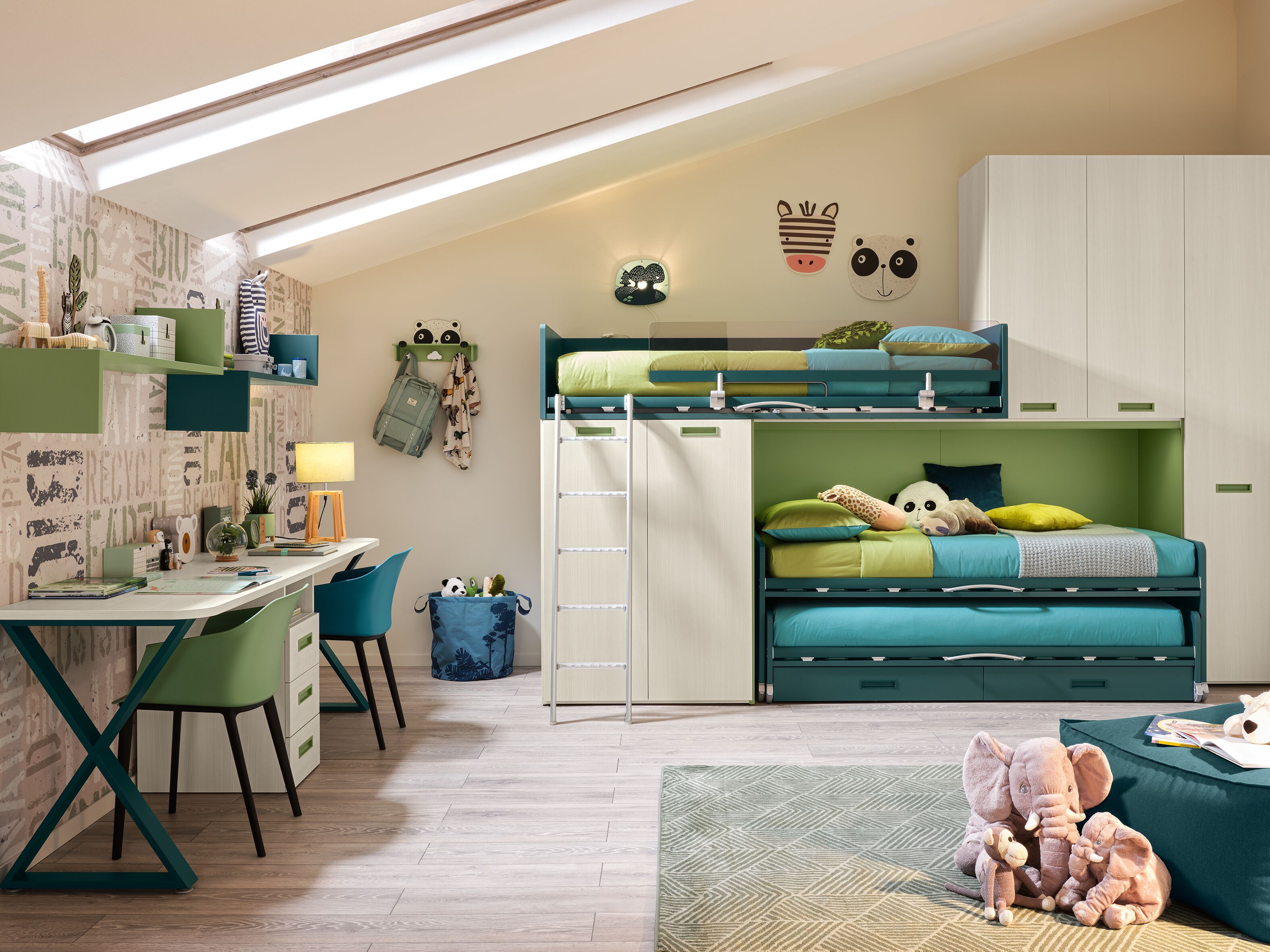 Композиция с мезонином Logic Moretti Compact KC509 ARCH-00064348