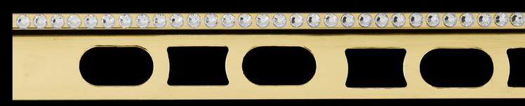 PROFILPAS Декоративный бордюр из латуни C-design sun-id-1358671 - Вид №1